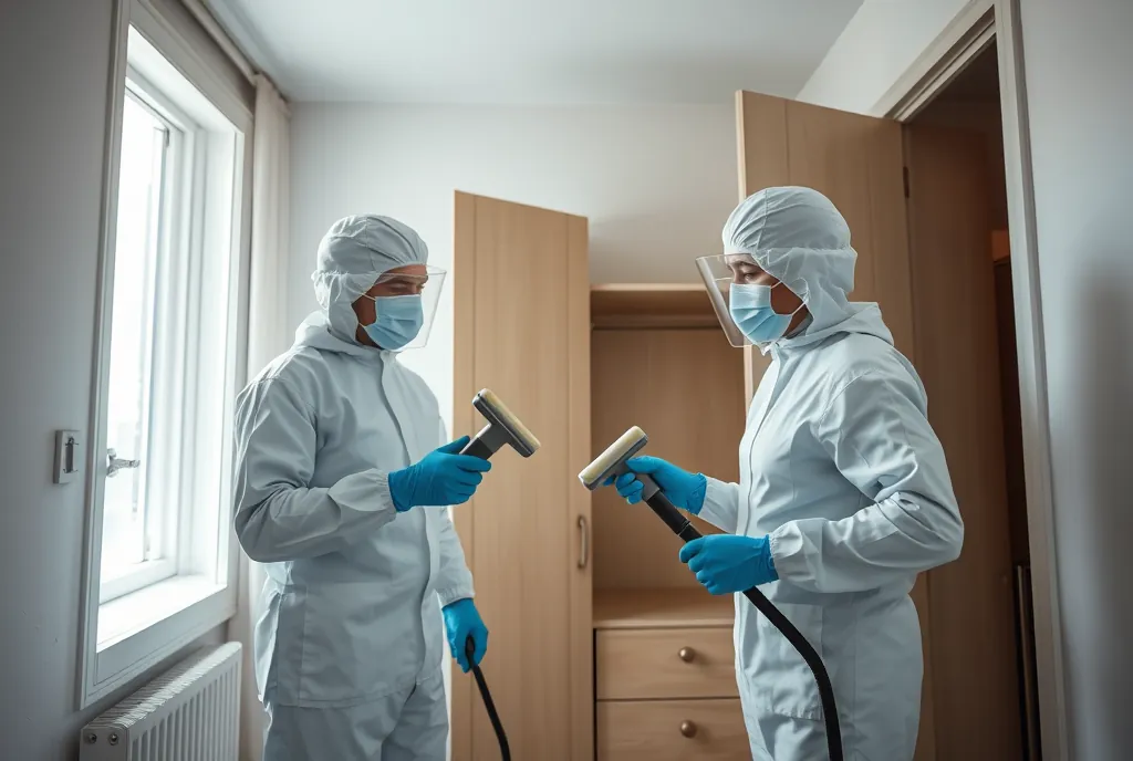 Limpieza forense en una vivienda alquilada o heredada: quién la encarga